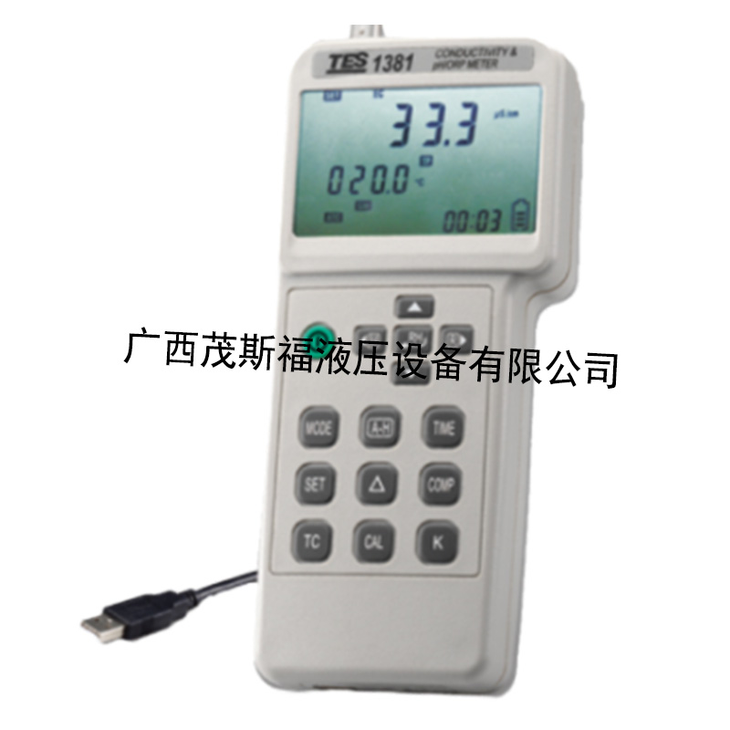 汕頭泰仕TES 1381K電導度酸堿度氧化還原電位計 